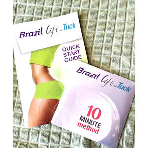 Brazil Lift & Tuck 10 Minute Method Savvier(DVD) WITH BOOK New ln package